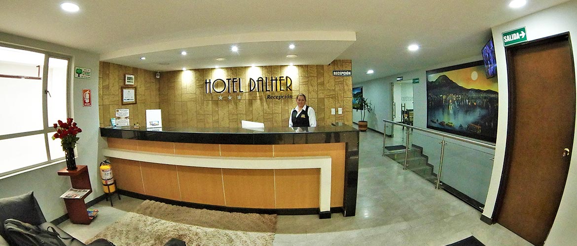 Recepción de Hotel Dalher